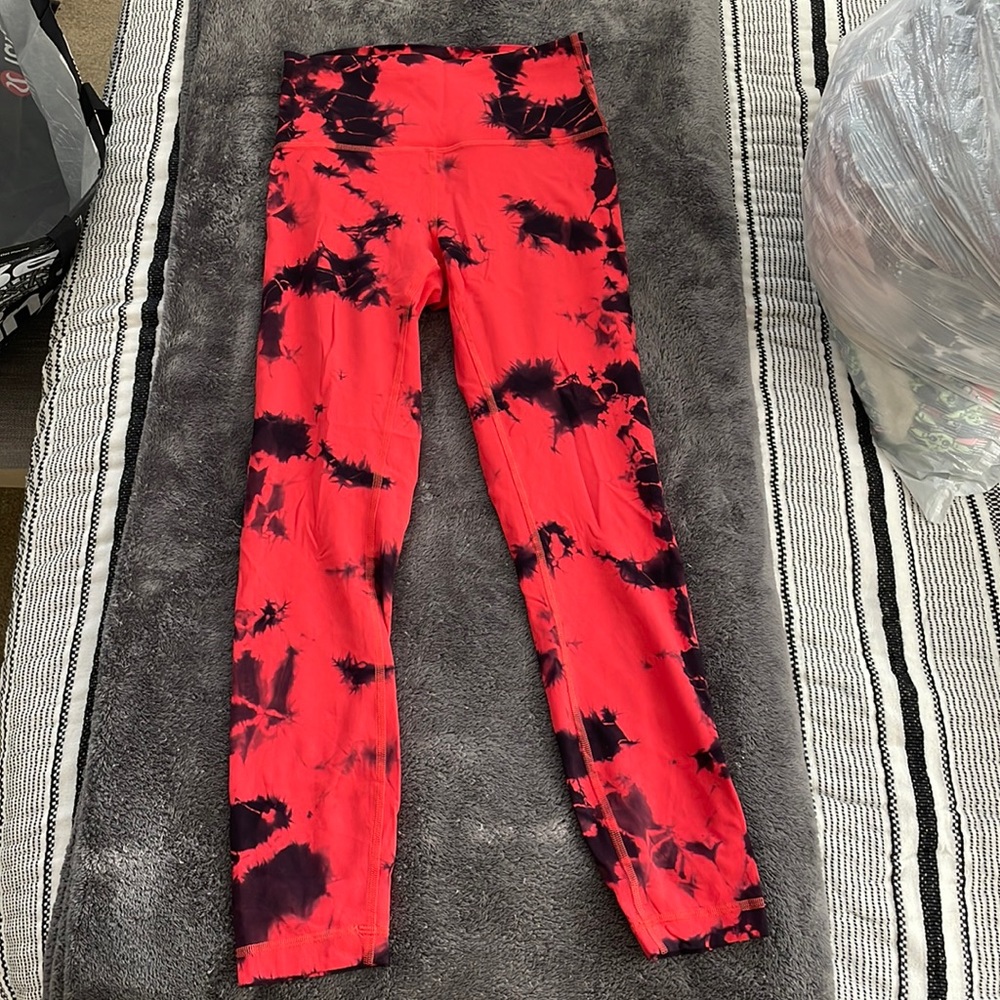 Lululemon Wunder Train High-Rise 25” Game Day Dye